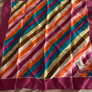 Coach Silk Scarf